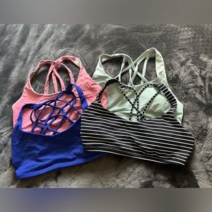 Assortment of Lululemon Sports Bras (x4)